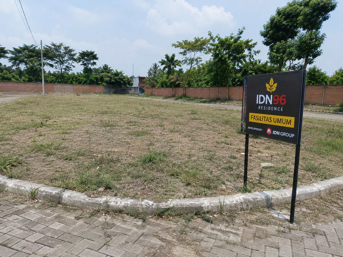 Gambar rancangan lahan fasilitas umum IDN96 Residence